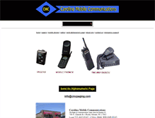 Tablet Screenshot of cmcpaging.com